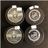 Image 2 : AUTOGRAPHED HOCKEY PUCK LOT