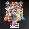 Image 1 : ASSORTED SPORTS PINS LOT