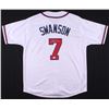 Image 1 : Dansby Swanson Signed Jersey (JSA COA)