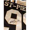 Image 1 : UFC HALL OF FAMER GEORGES ST-PIERRE SIGNED CONTEST WINNER ROYER HOCKEY JERSEY (1 of 10)