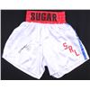 Image 1 : Sugar Ray Leonard Signed Boxing Trunks (Beckett COA)