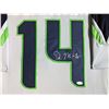 Image 2 : DK Metcalf Signed Seattle Seahawks 30x48 Custom Framed Jersey (JSA COA)