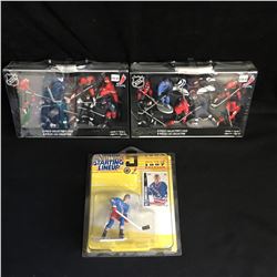 HOCKEY FIGURES LOT (STARTING LINEUP WAYNE GRETZKY...)