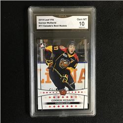 2014 LEAF ITG CONNOR McDAVID #11 CANADA'S BEST ROOKIE (GEM MINT 10)