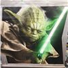 Image 1 : LARGE STAR WARS YODA VINYL BANNER ( 4 X 6 )