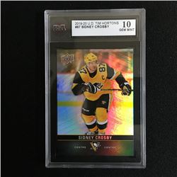 2019-20 UD TIM HORTONS #87 SIDNEY CROSBY (10 GEM MINT)