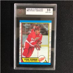 1989-90 O-PEE-CHEE #83 STEVE YZERMAN (10 GEM MINT)