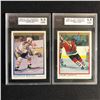 Image 1 : 1990-91 OPC PREMIER 9.5 GRADED HOCKEY ROOKIE CARD LOT (MOGILNY/ ROENICK)