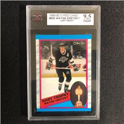 1989-90 O-PEE-CHEE #320 WAYNE GRETZKY HART TROPHY (9.5 NGM)