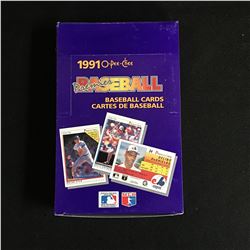 1991 O-PEE-CHEE PREMIER BASEBALL CARDS HOBBY BOX