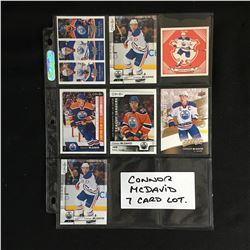 CONNOR McDAVID HOCKEY CARD LOT