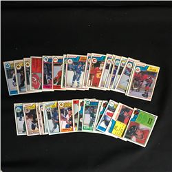 1983-84 O-PEE-CHEE HOCKEY CARD LOT