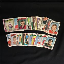 1976-77 O-PEE-CHEE HOCKEY CARD LOT