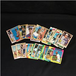 VINTAGE BASEBALL CARD LOT