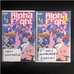 ALPHA FIGHT #32 COMIC BOOK LOT (MARVEL COMICS)