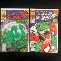 THE AMAZING SPIDER-MAN COMIC BOOK LOT #311/ #313 (MARVEL COMICS)