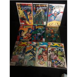 SUPERMAN MAN OF STEEL/ X-FACTOR COMIC BOOK LOT