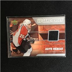 UPPER DECK GAME JERSEY KEITH PRIMEAU