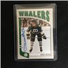 Image 1 : DAVE KEON SIGNED WHALERS HOCKEY CARD