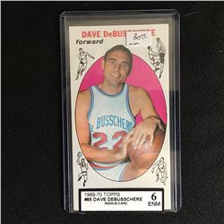 1969 TOPPS BASKETBALL DAVE DEBUSSCHERE ROOKIE CARD KSA 6