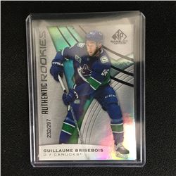 2019 SP AUTHENTIC ROOKIES GULLAUME BRISBOIS