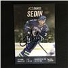 Image 1 : DANIEL SEDIN SIGNED HOCKEY CARD