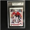 Image 1 : 1991 UPPER DECK ED BELFOUR ROOKIE CARD KSA 10