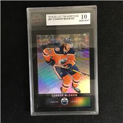 2019 UPPER DECK TIM HORTONS CONNER MCDAVID KSA 10