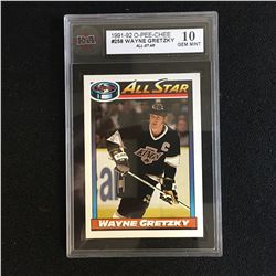 1992 OPC ALL STAR WAYNE GRETZKY KSA 10