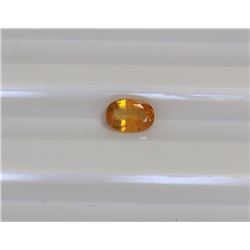 1.09ct Oval Shape Yellow Sapphire Dimension 7.2x5.1x3.4