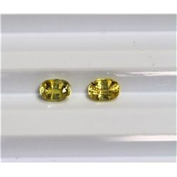 1.58ct Oval Shape Yellow Sapphire Dimension 5.9x4.1x3.5