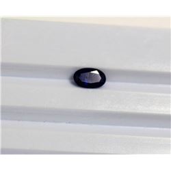 1.07ct Oval Shape Blue Sapphire  Dimension 7.9x5x3