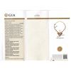 Image 2 : GIA 31.22CT Natural Burma RUBY  18K WHITE GOLD NECKLACE