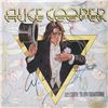 Image 1 : Signed Alice Cooper Welcome To My Nightmare Album Cover