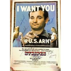 Signed Stripes Movie Poster