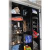 Image 1 : CABINET C/W HANDLES, GLOVES, DRILL BITS, CASTER WHEELS & RAIN GEAR