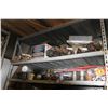 Image 5 : CONTENTS ON & UNDER STEEL TABLE & BALANCE ON THE SHELVES