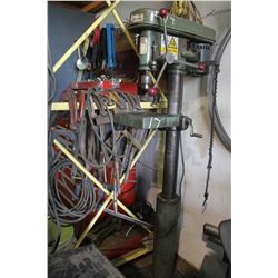 ACKLANDS DRILL PRESS C/W VISE