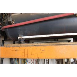 SANDBORN HD INDUSTRIAL COMPRESSOR C/W COOLER, RED TANK & AIR HOSE