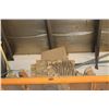 Image 1 : BOXES OF SHELVING BRACKETS ON PALLET RACKING