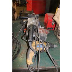 ANGLE GRINDER, 3 DRILLS, & 1 HILTE TE15
