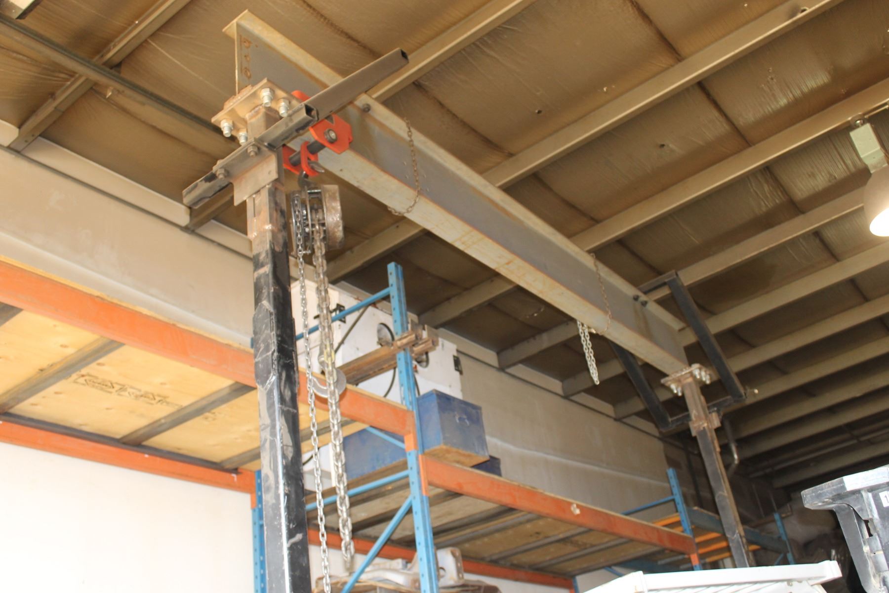 Chain Hoist Frame at Jasper Saranealis blog