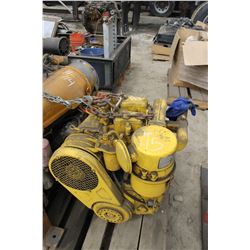 YELLOW 2 CYLINDER MOTOR