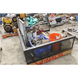 LIFT OF VALVES, STARTER SWITCH & MISC ITEMS