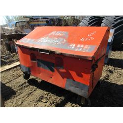 60" ROLLING STEEL CHEST