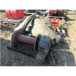 ORANGE ROLLER, TARP & WINCH