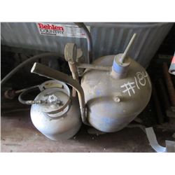 SANDBLAST TANK, PROPANE TANK & TORCH
