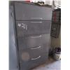 Image 1 : GREY CABINET C/W MISC SAND PAPER