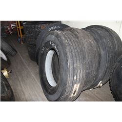 4 - NEW SMOOTH 11X22.5'S (ALL FOR ONE MONEY)