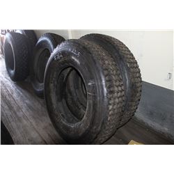 3 - NEW 11R X 22.5 TIRES (ALL FOR ONE MONEY)
